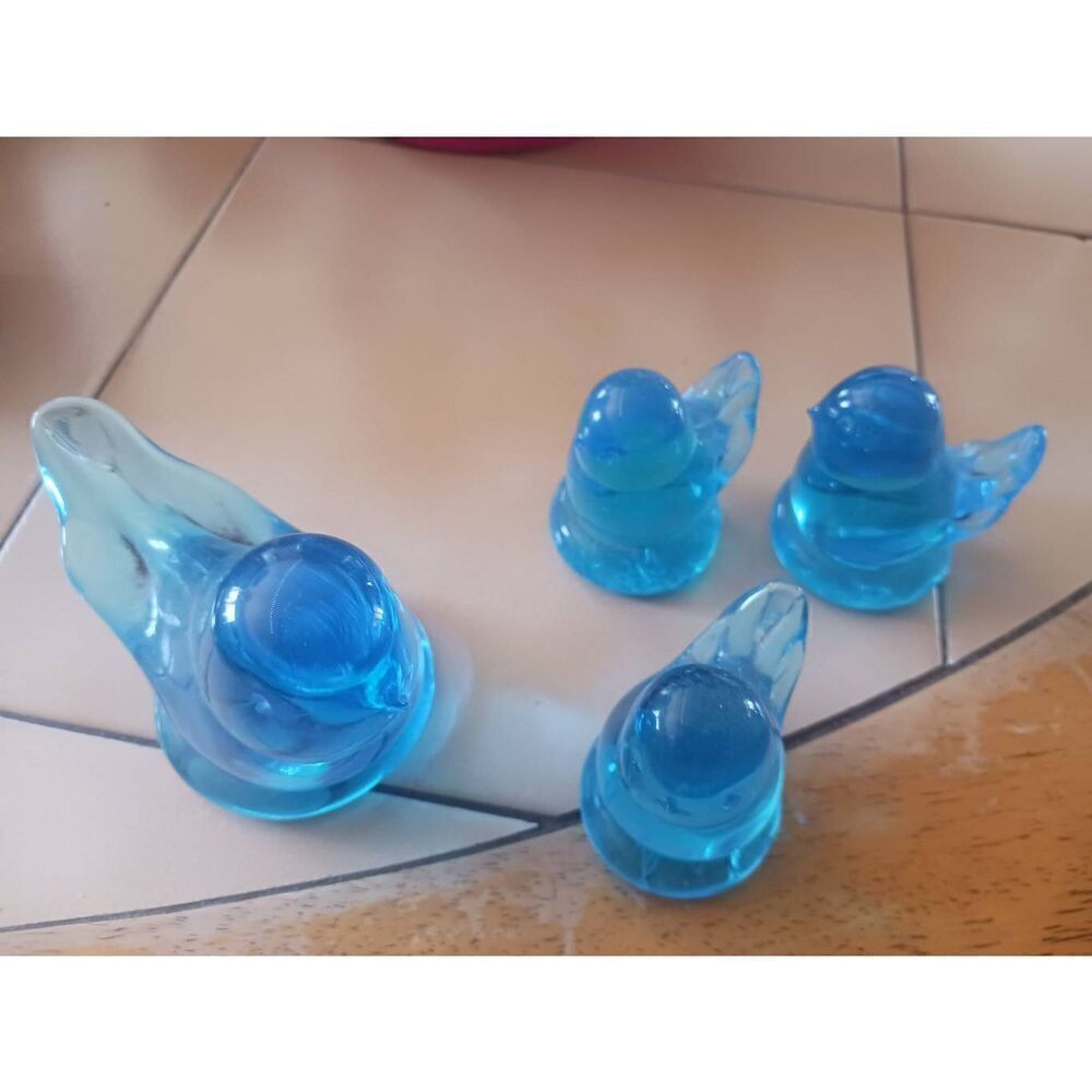 Leo ward bluebird of happiness set of four